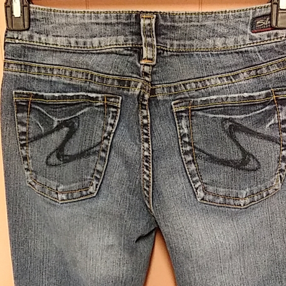 Silver Suki 28 women's jeans mid-rise 27x28 - Picture 4 of 8